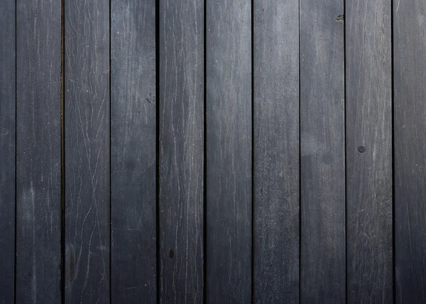 Black wood plank background — Stock Photo, Image