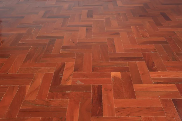 Parquet wood of floor design in house — Stock Photo, Image