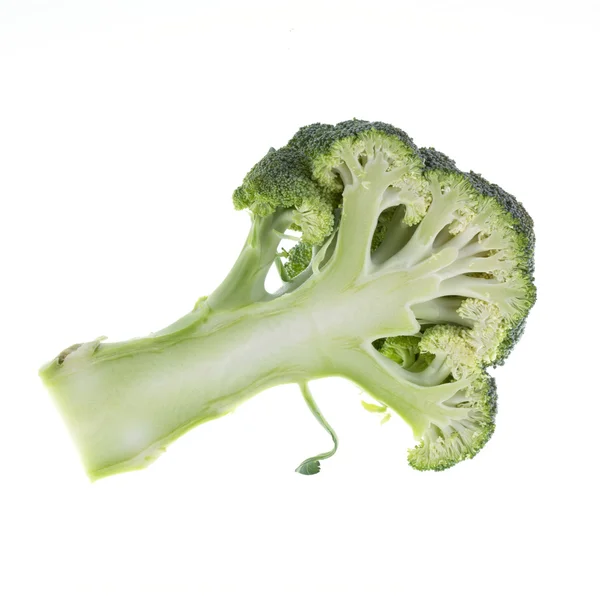 Brocoli isolé sur fond blanc — Photo