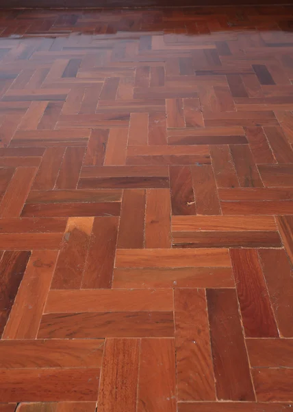 Parket hout van vloer ontwerp in huis — Stockfoto
