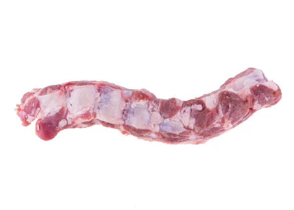 Spare ribs raw isolated — Stock Photo, Image