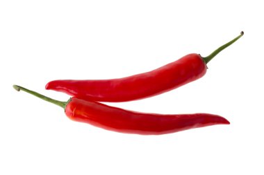 izole kırmızı biber