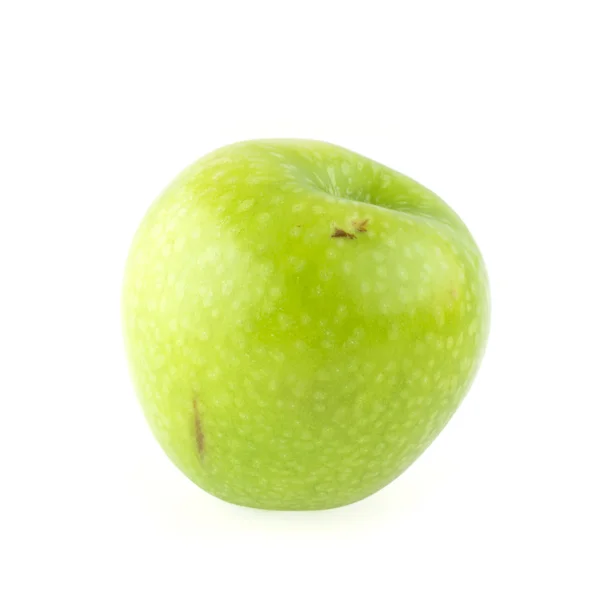 Свежие фрукты яблока на белом фоне — стоковое фото