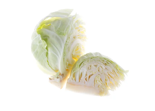 Vegetable cabbage isolated on white background — Stock Photo, Image