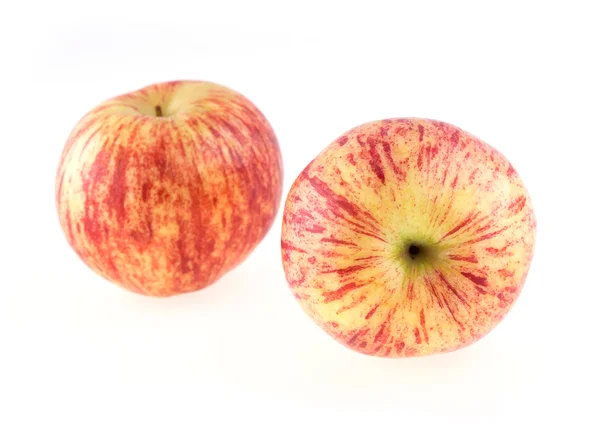 Fruta fresca de manzana aislada sobre fondo blanco — Foto de Stock