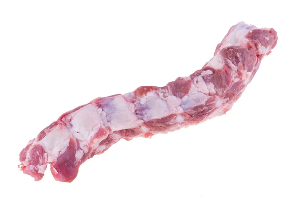 Spare ribs raw isolated — Stock Photo, Image