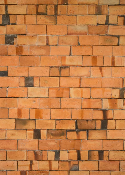 Brick wall dirty weathered texture background — Stock Photo, Image