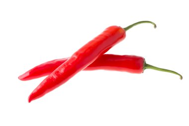 izole kırmızı biber