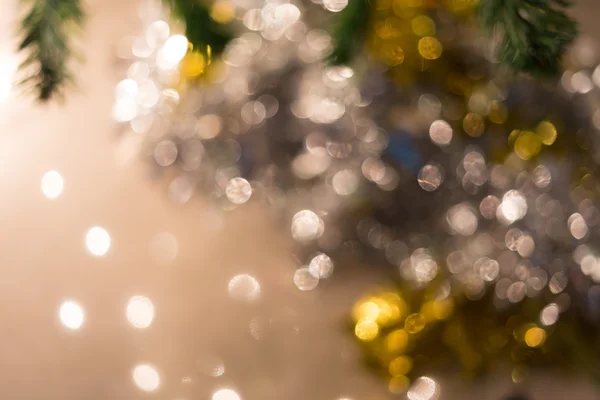 Fondo de celebración de luz abstracta con luces desenfocadas —  Fotos de Stock