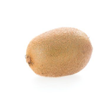 Beyaz arkaplanda yalıtılmış Kivi meyvesi