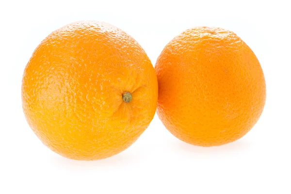 Orange frukt isolerad på vit bakgrund — Stockfoto