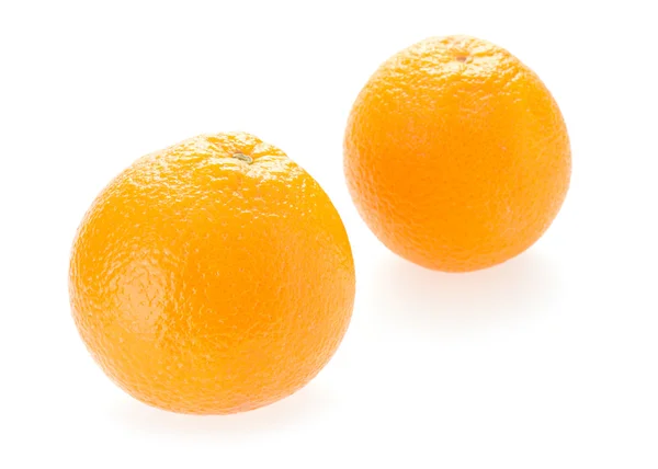 Owoce pomarańczy izolowane na białym tle — Zdjęcie stockowe