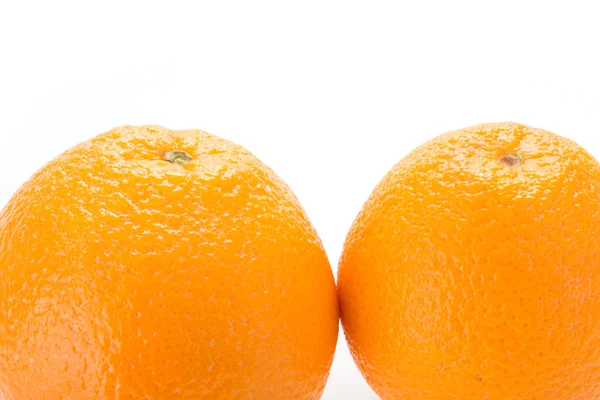 Orange frukt isolerad på vit bakgrund — Stockfoto