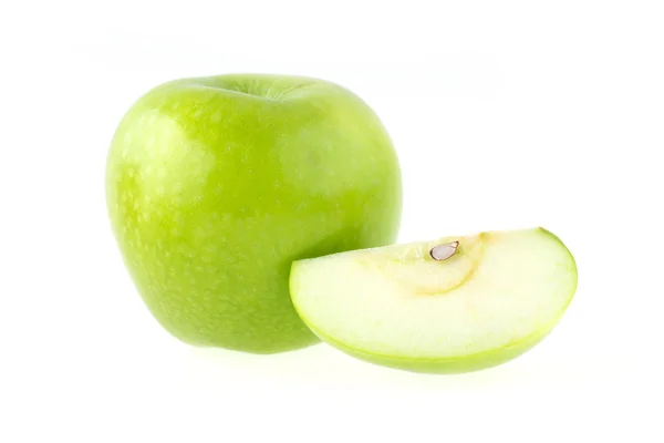 Apple fruit isolated on white background — Stock Photo, Image