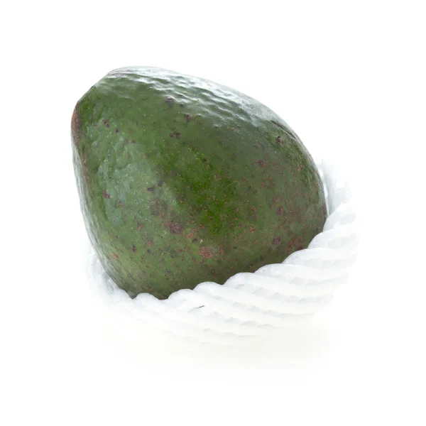 Avokado meyvesi beyaz arkaplanda izole — Stok fotoğraf