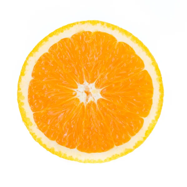 Oranje fruit geïsoleerd op witte achtergrond — Stockfoto