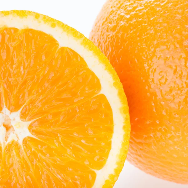 Fruta laranja, imagem de close-up — Fotografia de Stock