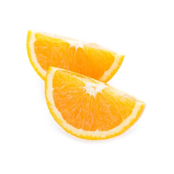 Fruto naranja aislado sobre fondo blanco — Foto de Stock