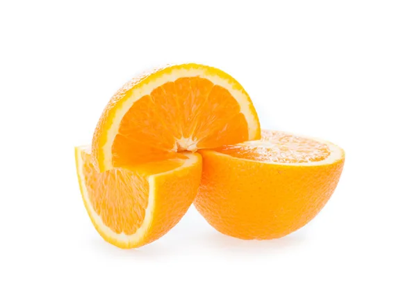 Oranje fruit geïsoleerd op witte achtergrond — Stockfoto