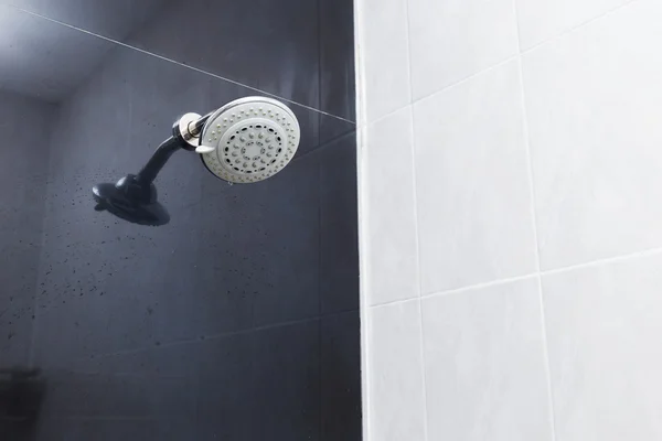 Shower head in bathroom — Stock Photo, Image