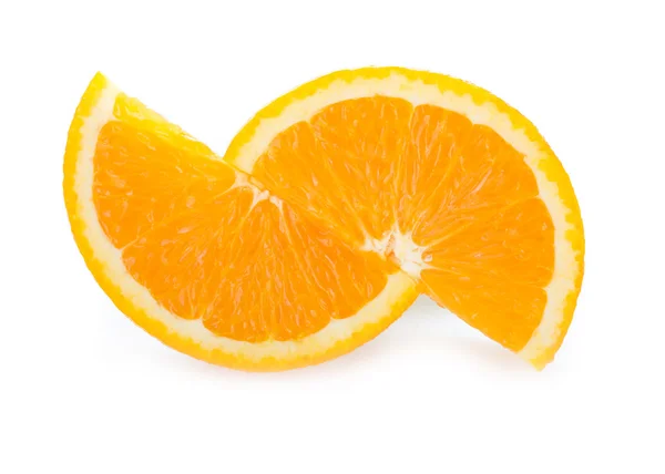 Orange frukt isolerad på vit bakgrund — Stockfoto