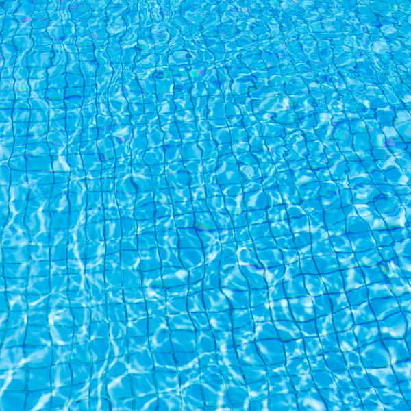 Water in swimming pool — Stock Photo, Image