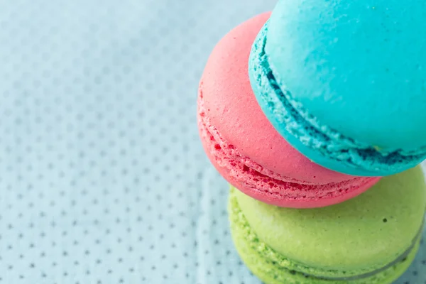 Dolce dolce dolce al macaron colorato — Foto Stock