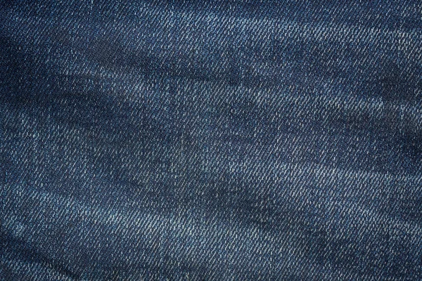 Blue denim jeans texture background — Stock Photo, Image
