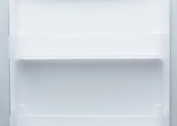 Пустой холодильник морозильник — стоковое фото