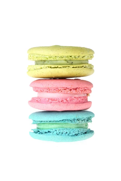 Macaron sweet tasty dessert — Stock Photo, Image