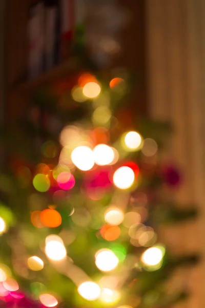 Fondo de celebración de luz abstracta con luces desenfocadas —  Fotos de Stock