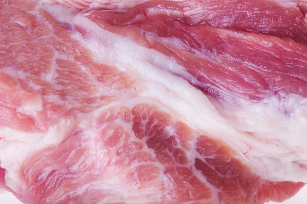 Primo piano della carne di maiale cruda — Foto Stock