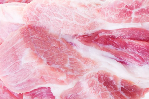 Close up van ruwe varkensvlees — Stockfoto
