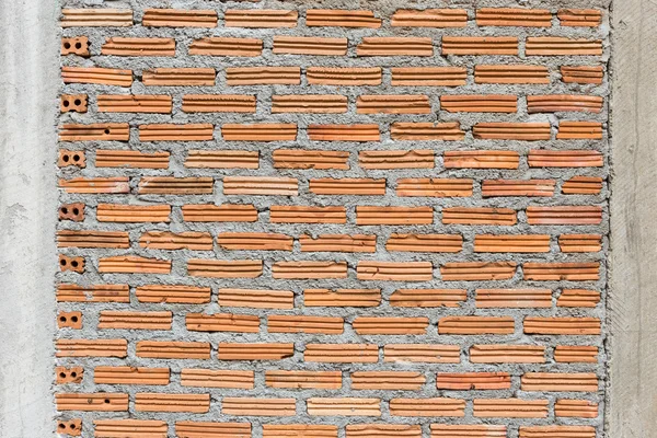 Brique mur construction grunge texture fond — Photo
