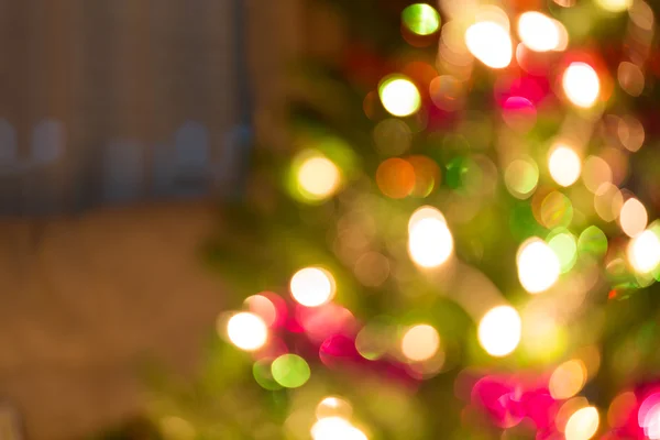 Fondo de celebración de luz abstracta con luces desenfocadas —  Fotos de Stock