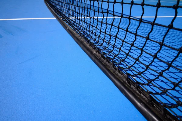 Blauwe Tennisbaan — Stockfoto