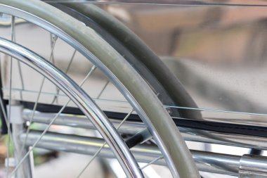 boş tekerlekli sandalye detay