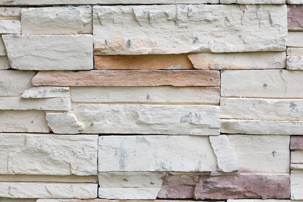 Узор декоративной каменной стены — стоковое фото