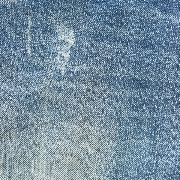 Azul denim jean textura fundo — Fotografia de Stock