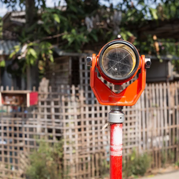 Herramienta de topografía de equipos de medición nivel de tránsito para ingeniero — Foto de Stock