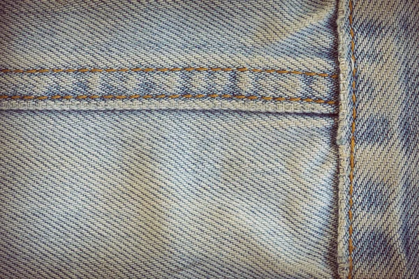 Jean texture vêtements mode fond de denim textile — Photo