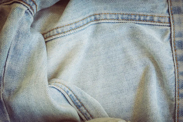 Jean texture clothing fashion of denim textile industrial — Stock Photo, Image