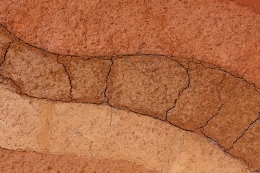 Katmanlar doğal Jeoloji toprak toprak