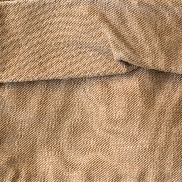 Brown fabric texture background, material of textile industrial — Stock Photo, Image