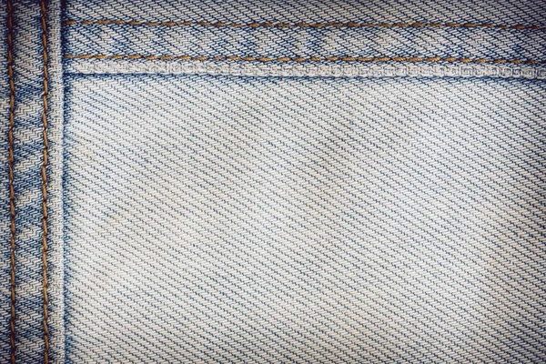 Jean textura ropa moda fondo de tela de mezclilla — Foto de Stock
