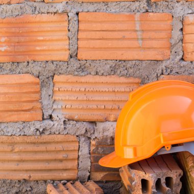 İnşaat kask için güvenliğini korumak işçi kaza