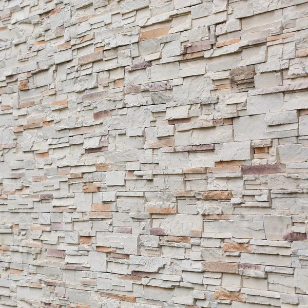 Pattern of decorative stone wall background — Stock Photo, Image