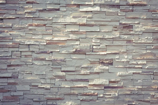 Pietra bianco parete texture decorativi interni carta da parati vintage — Foto Stock