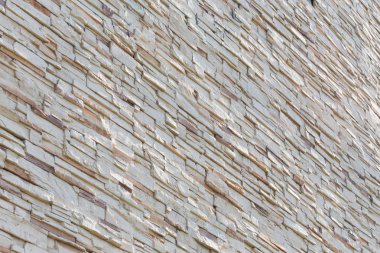 Taş duvar doku dekoratif iç duvar kağıdı beyaz