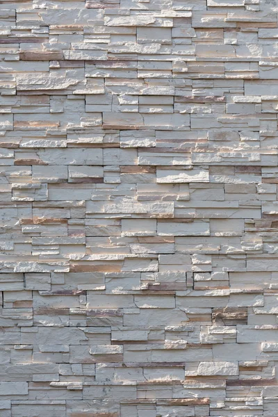 Piedra pared blanca textura decorativo interior fondo de pantalla — Foto de Stock